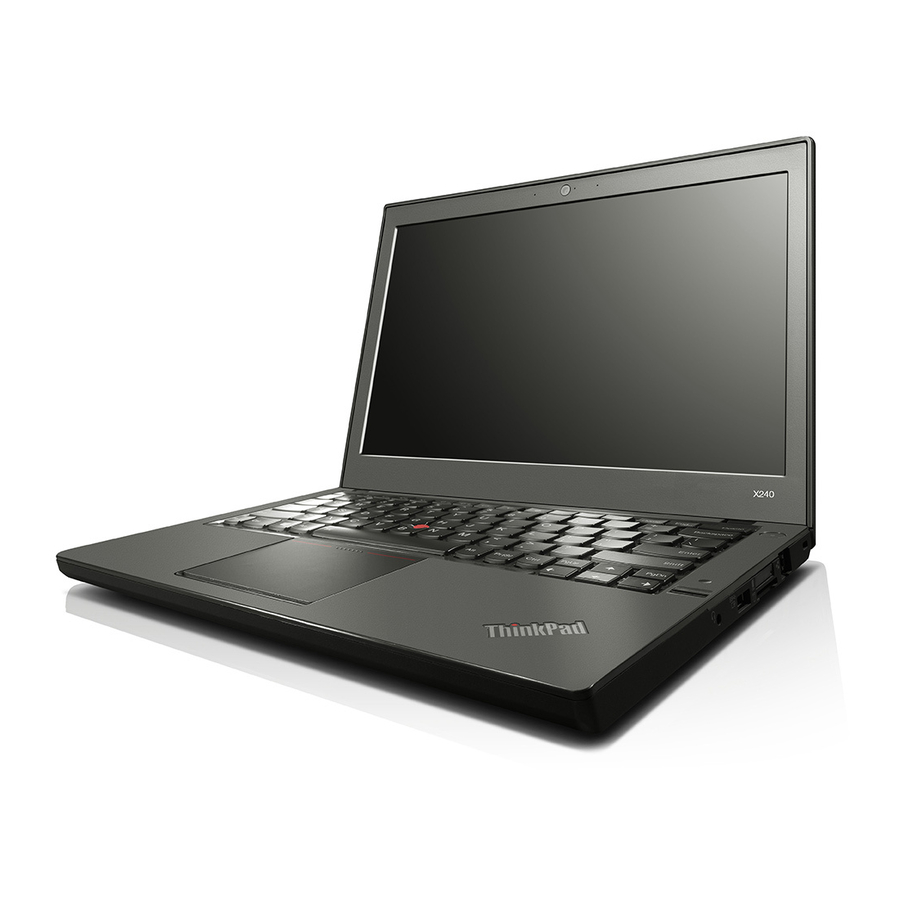 Lenovo ThinkPad X240s User Manual