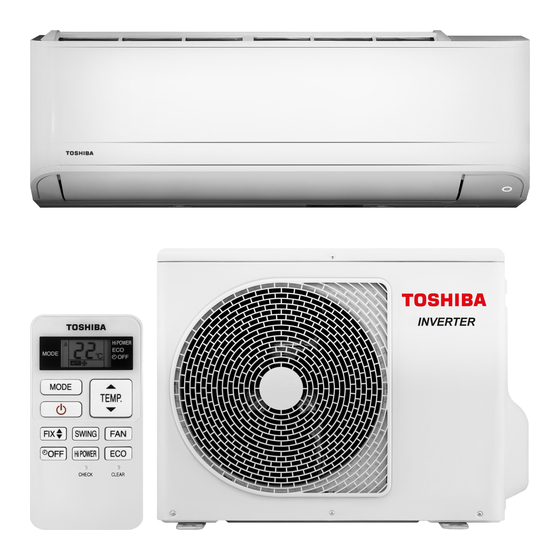 Toshiba RAS-13S2AH-E Service Manual