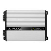 JL Audio JX1000/1D Owner's Manual