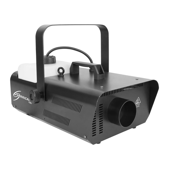 Chauvet Hurricane 1302 Quick Reference Manual