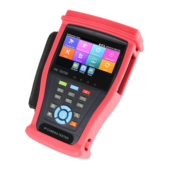 User Manuals: Wsdcam IPC-4300 Plus IP Camera Tester