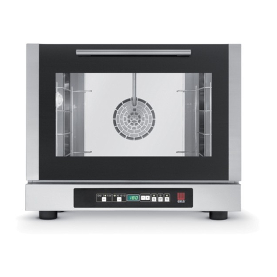 TECNOEKA EKF423DUD Convection Oven Manuals