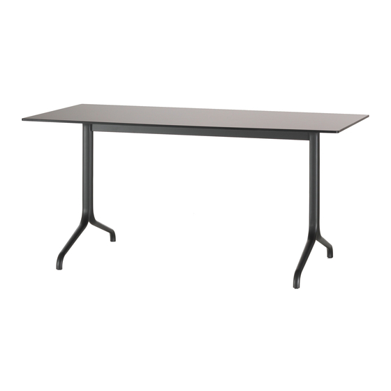 VITRA Belleville Table Assembly Instructions