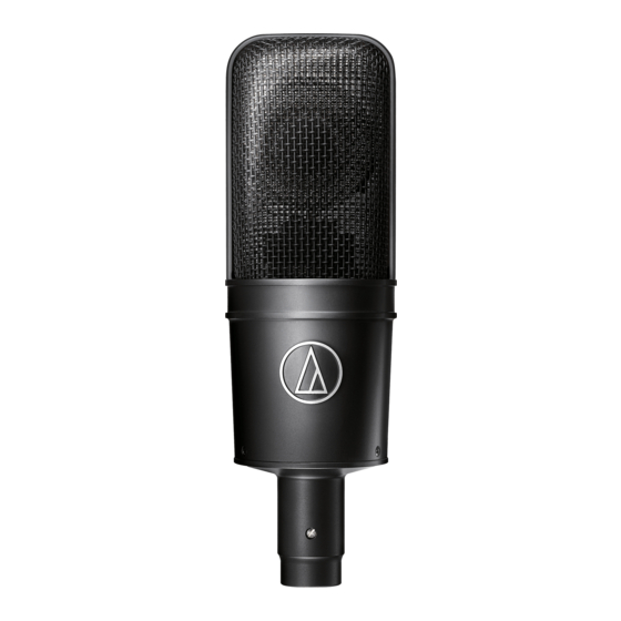 Audio Technica AT4033 Specifications