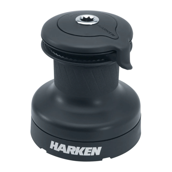 Harken Powered Performa Installation And Maintenance Manual