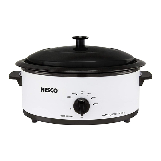 Nesco 4816 Series Care & Use Manual With Recipes