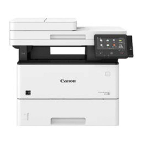 Canon imageRUNNER 1643iF Getting Started