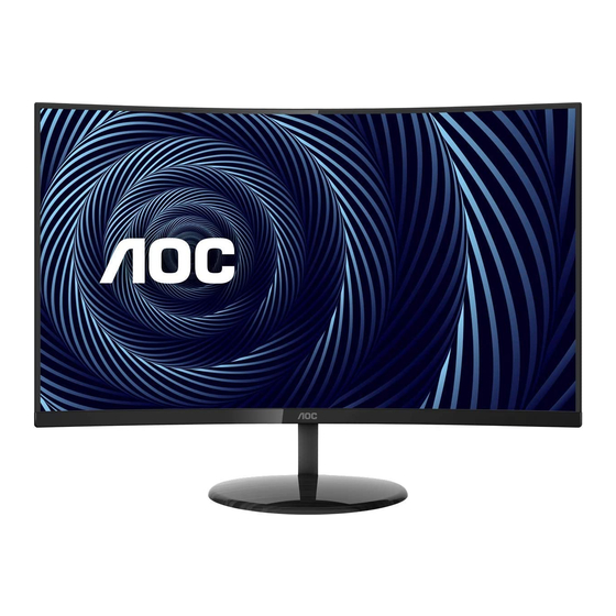 AOC CU32V3 User Manual