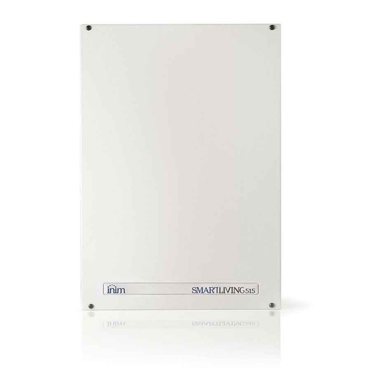 INIM SmartLiving 515 User Manual