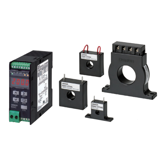 Omron K8AC-H Manual