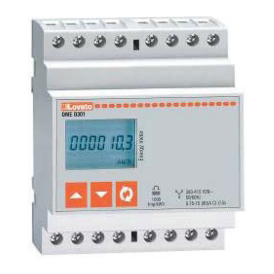 LOVATO ELECTRIC DMED300T2MI Instruction Manual