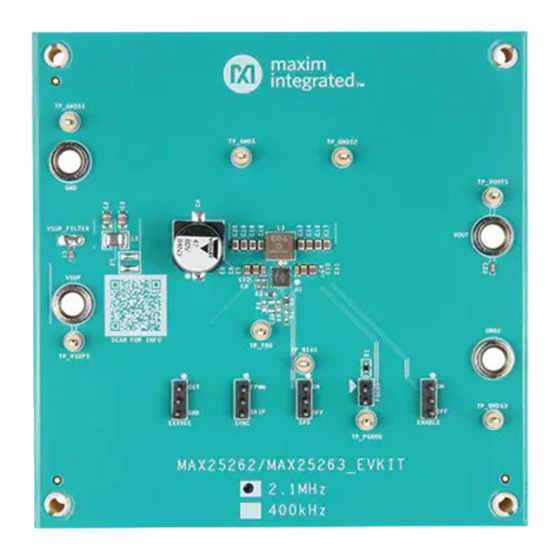 Analog Devices MAX25262 Manual