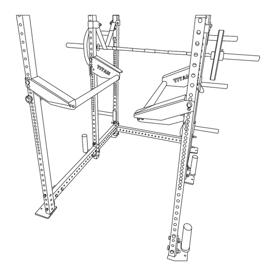 Titan Fitness 36T3PARBARS Owner's Manual