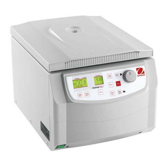 OHAUS Frontier FC5714 Instruction Manual