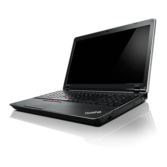 Lenovo ThinkPad Edge E525 Guia Do Usuário