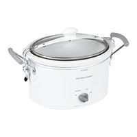 Hamilton Beach 33163H - Stay or Go Slow Cooker Use & Care Manual