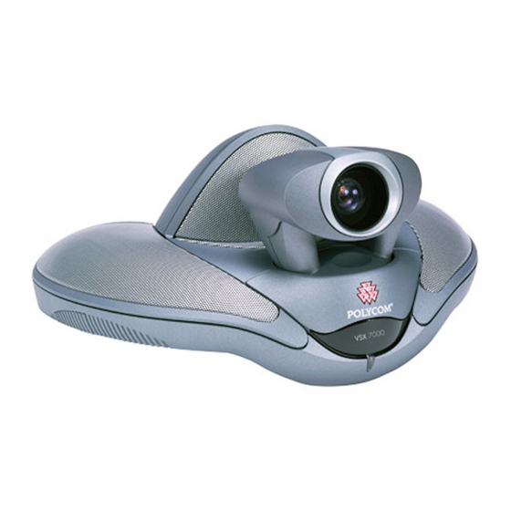 Polycom VSX 7000 Product Reference Manual
