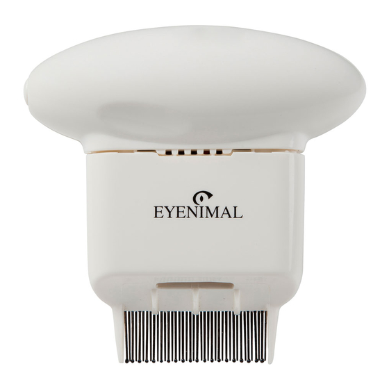 EYENIMAL electronic flea comb User Manual