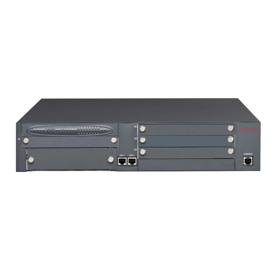 Avaya G700 Quick Start For Hardware Installation