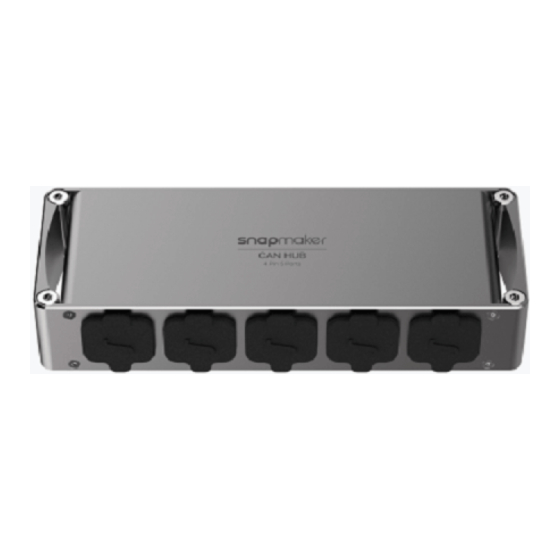 Snapmaker CAN Hub A150 Quick Start Manual