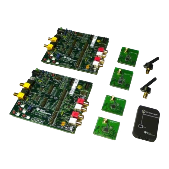 Texas Instruments CC85-CC2590EM Series Quick Start Manual