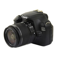 Canon EOS REBEL T3 1100D Instruction Manual
