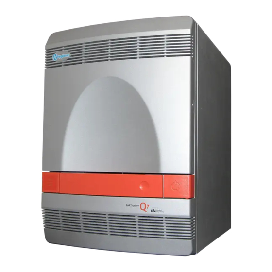 Hygiena BAX Q7 Manual