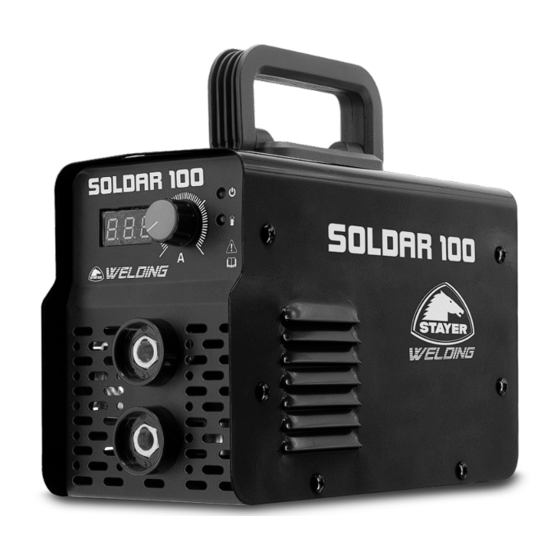 stayer SOLDAR 100 Operating Instructions Manual