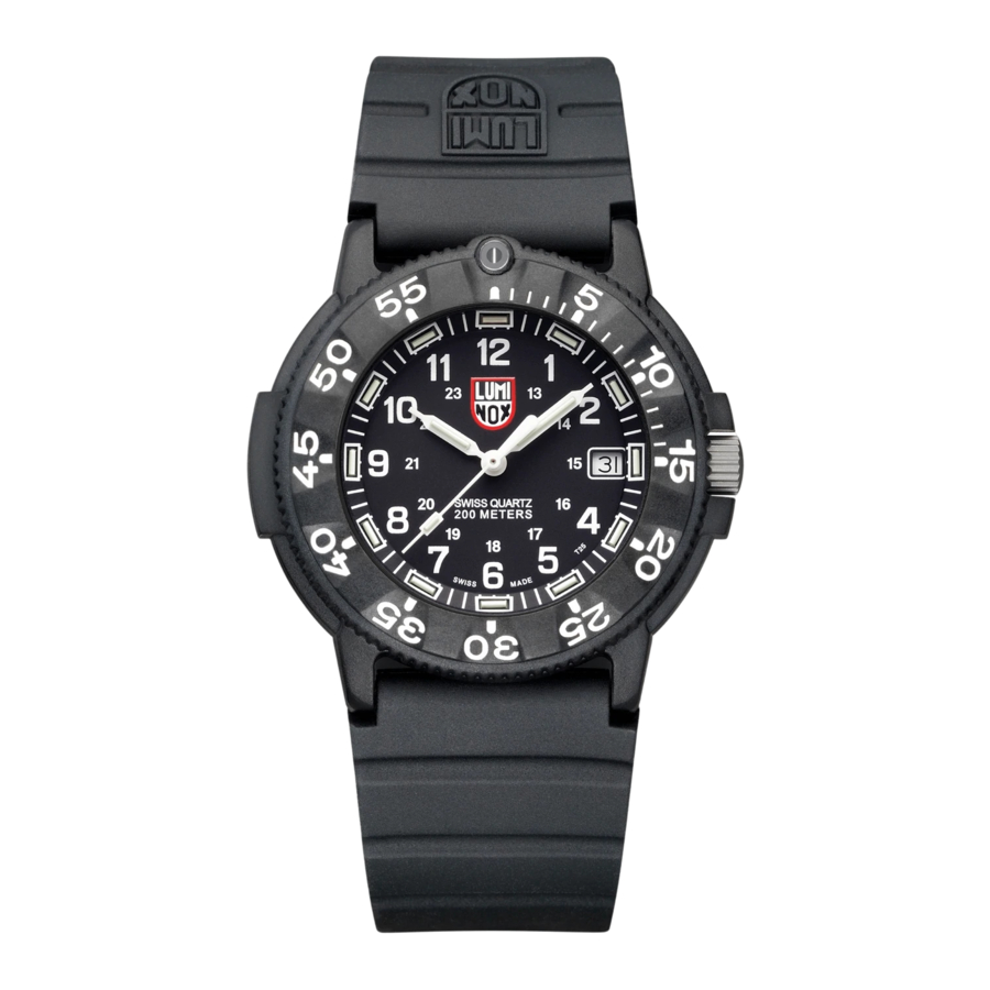 Luminox ORIGINAL NAVY SEAL 3000 SERIES Specification Sheet