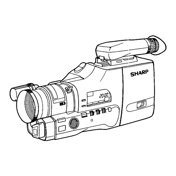 Sharp VL-C750S Manuals