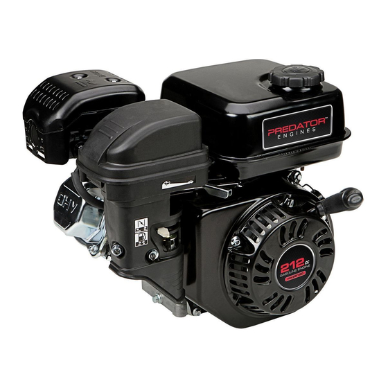 Predator Engines Pacific Hydrostar 212cc Gasoline Powered Clear Water Pump Manuals