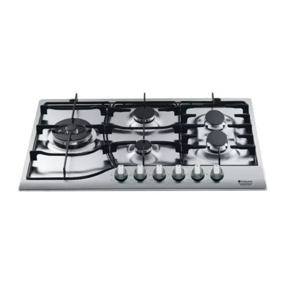 Hotpoint Ariston PH 760 RF/HA Gas hob Manuals