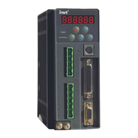 INVT CHS100 Operation Manual