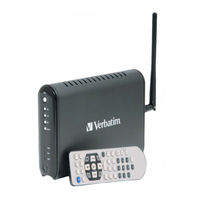 Verbatim MediaStation Pro Wireless Network Multimedia Hard Drive User Manual