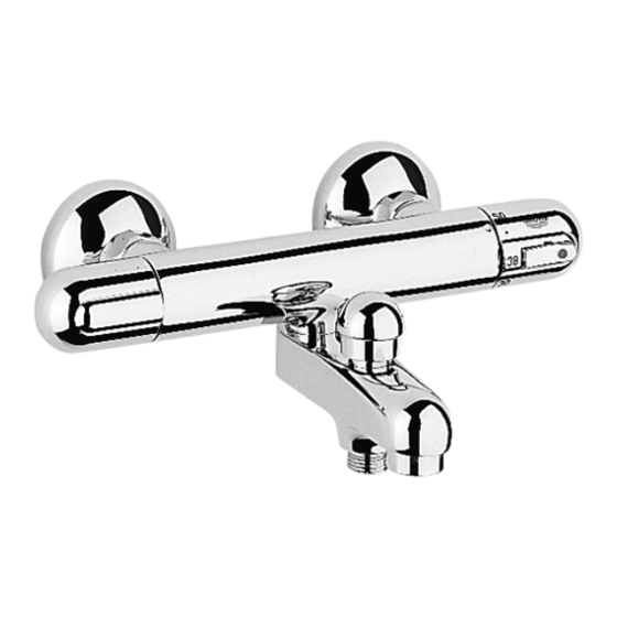 Grohe Grohtherm 1000 34 334 Quick Start Manual