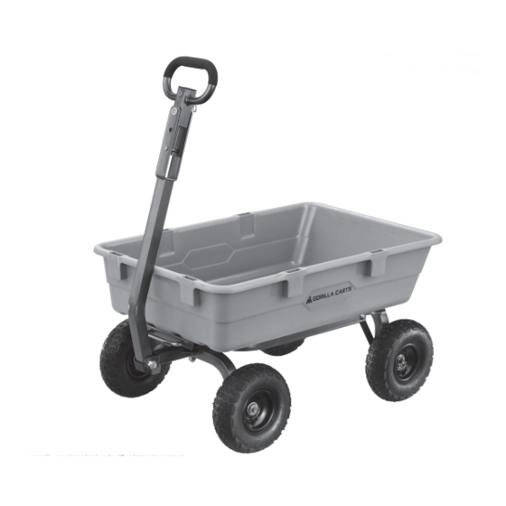 Gorilla Carts GOR5-AU Quick Start Manual