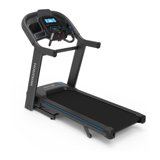 Horizon Fitness 7.4AT Owner's Manual