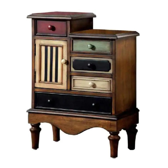 Furniture of America Neche CM-AC145 Assembly Instructions Manual