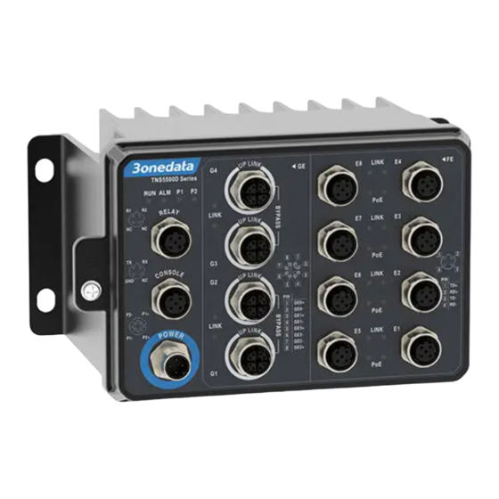 3onedata TNS5800D Series Quick Installation Manual