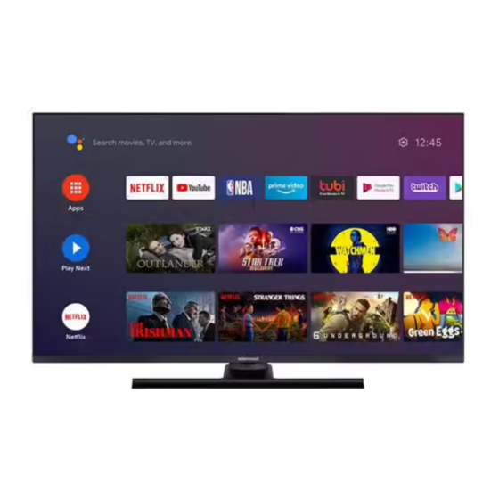 Edenwood ED43E02UHD-VE Operating Instructions Manual