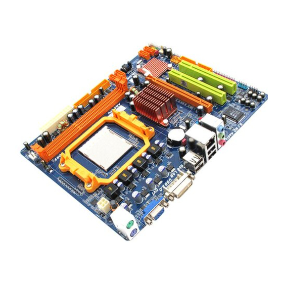 Biostar A785G3 Setup Manual