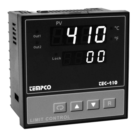 Tempco TEC-410 Instruction Manual