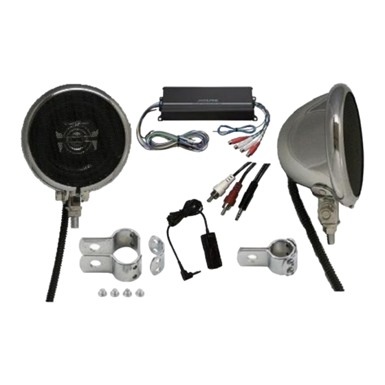 Alpine Motorcycle Tunes Instructions