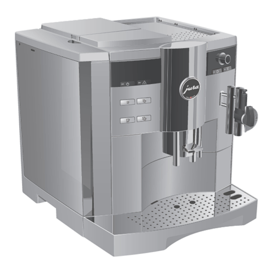 Jura Imressa S9 One Touch Manual For Use
