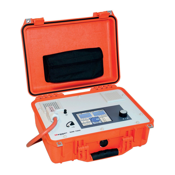 Megger NIM 1000 User Manual