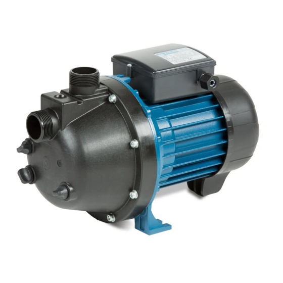 OSIP RIVA 80 Peripheral Water Pump Manuals