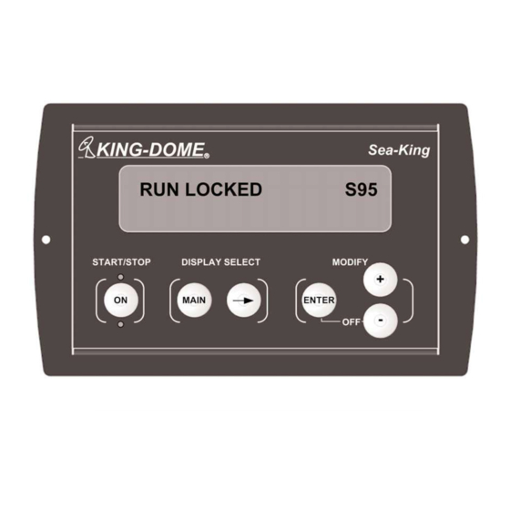 King Controls King-Dome Sea-King Manuals