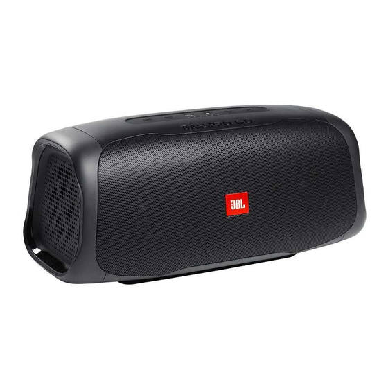 Harman JBL BASSPRO GO Owner's Manual