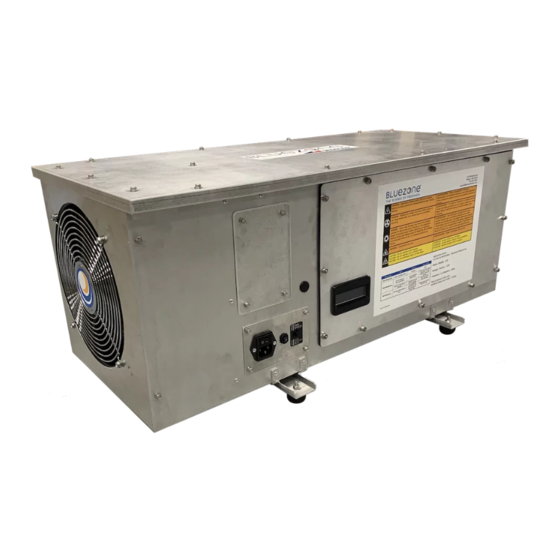 Bluezone 450 Installation, Operation And Service Manual
