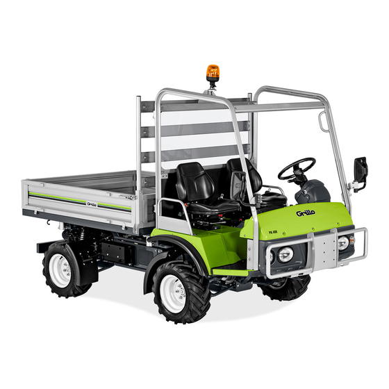 Grillo PK 400 Operator's Manual
